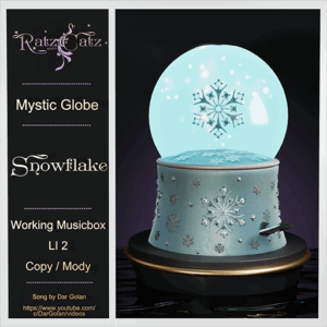 *RatzCatz* Mystic Snowglobe - Snowflake