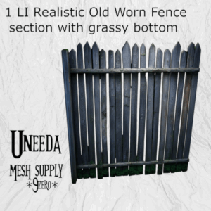 UNEEDA Old Worn Fence Section