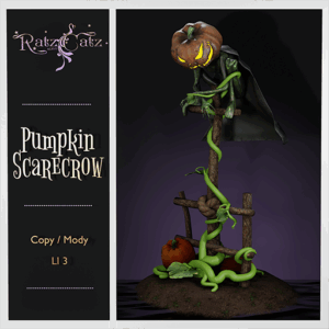 *RatzCatz* Pumpkin Scarecrow