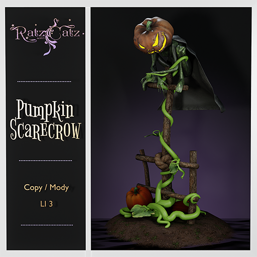 *RatzCatz* Pumpkin Scarecrow