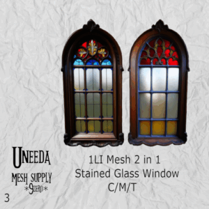 UNEEDA Stained Glass Window 3