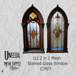 UNEEDA Stained Glass Window 4