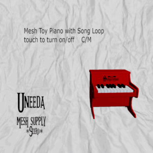 UNEEDA Toy Piano (SB)