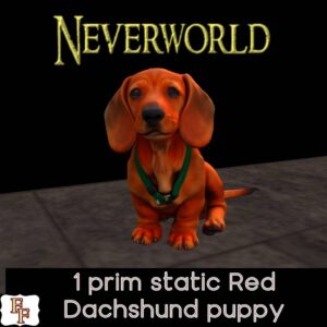 Neverworld Creates Sitting Red Mini Dox