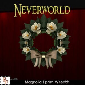 FINDS MAGNOLIA WREATH