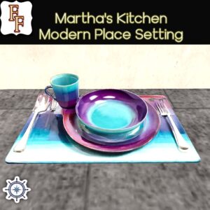 Martha's Kitchen Modern Place Setting