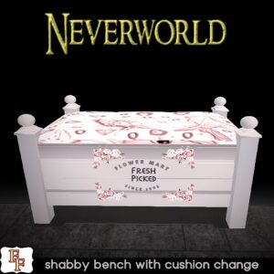 FINDS Shabby Chic Bench