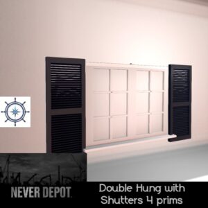 Double Hung with Shutters