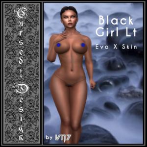Cursed by Design Black Girl LT Skin (SB)