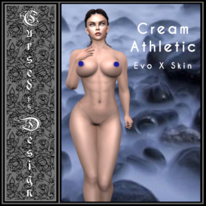 Cursed by Design Cream Athletic Skin (SB)
