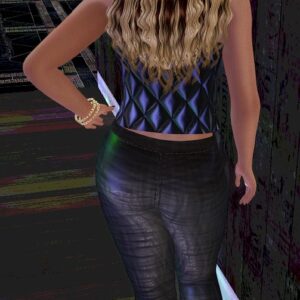 Neverworld Medieval Leather Tank and Pants Outfit