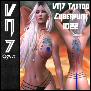 VN7 Tattoo Cyberpunk 1022