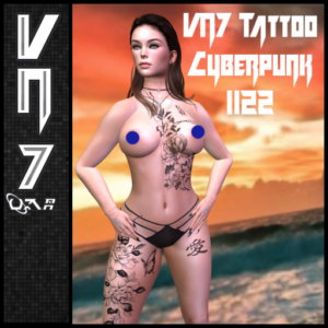VN7 Tattoo Cyberpunk 1122