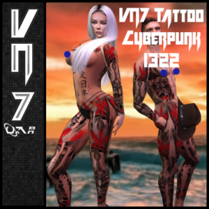 VN7 Tattoo Cyberpunk 1322