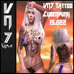 VN7 Tattoo Cyberpunk 15A22