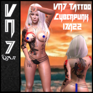 VN7 Tattoo Cyberpunk 17A22