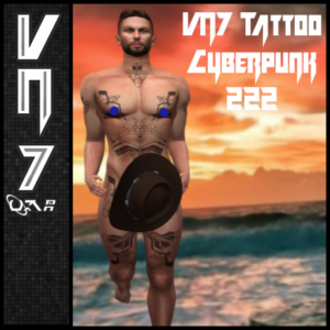 VN7 Tattoo Cyberpunk 222M Male