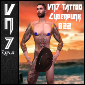 VN7 Tattoo Cyberpunk 822