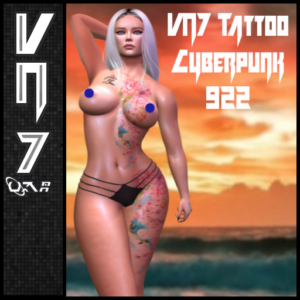 VN7 Tattoo Cyberpunk 922