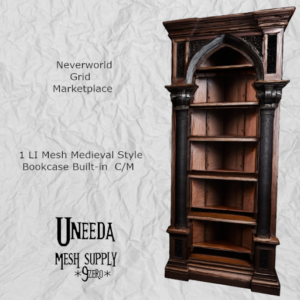 UNEEDA Medieval Bookcase