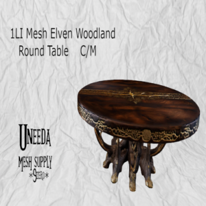 UNEEDA Elven Woodland Round Table