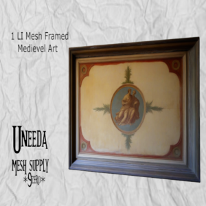 UNEEDA Framed Medieval Art