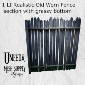 UNEEDA Old Worn Fence Section