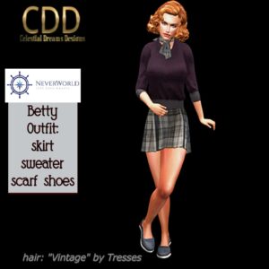 CDD Neverworld Betty Outfit