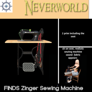 Zinger Sewing Machine Sit Sound