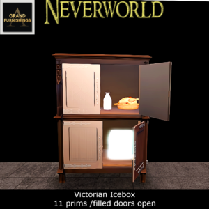 Grand Furnishings VIctorian Icebox