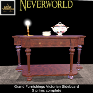Grand Furnishings Victorian Sideboard