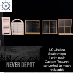 LK Upgraded Shutter Window