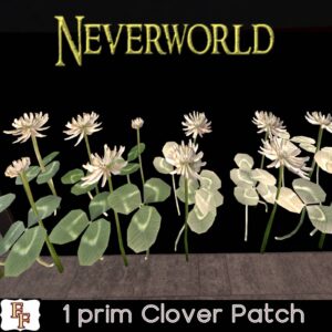 NW Row of Clover 1 prim!