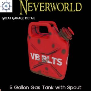 NEVERWORLD 5 Gallon Gas Tank