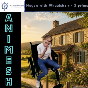 Megan Animesh w Wheelchair