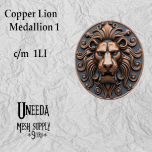 UNEEDA Copper Lion Medallion 1