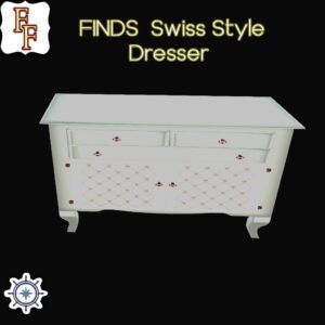 FINDS Swiss Style Dresser