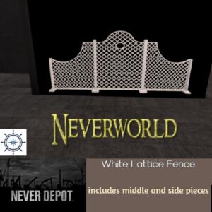 Neverworld Lattice Fence Side