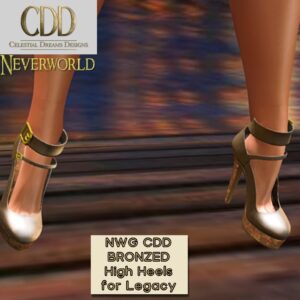 NEVERWORLD CDD BRONZED LEGACY High Heels