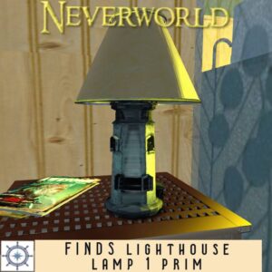 NEVERWORLD FINDS Lighthouse Lamp