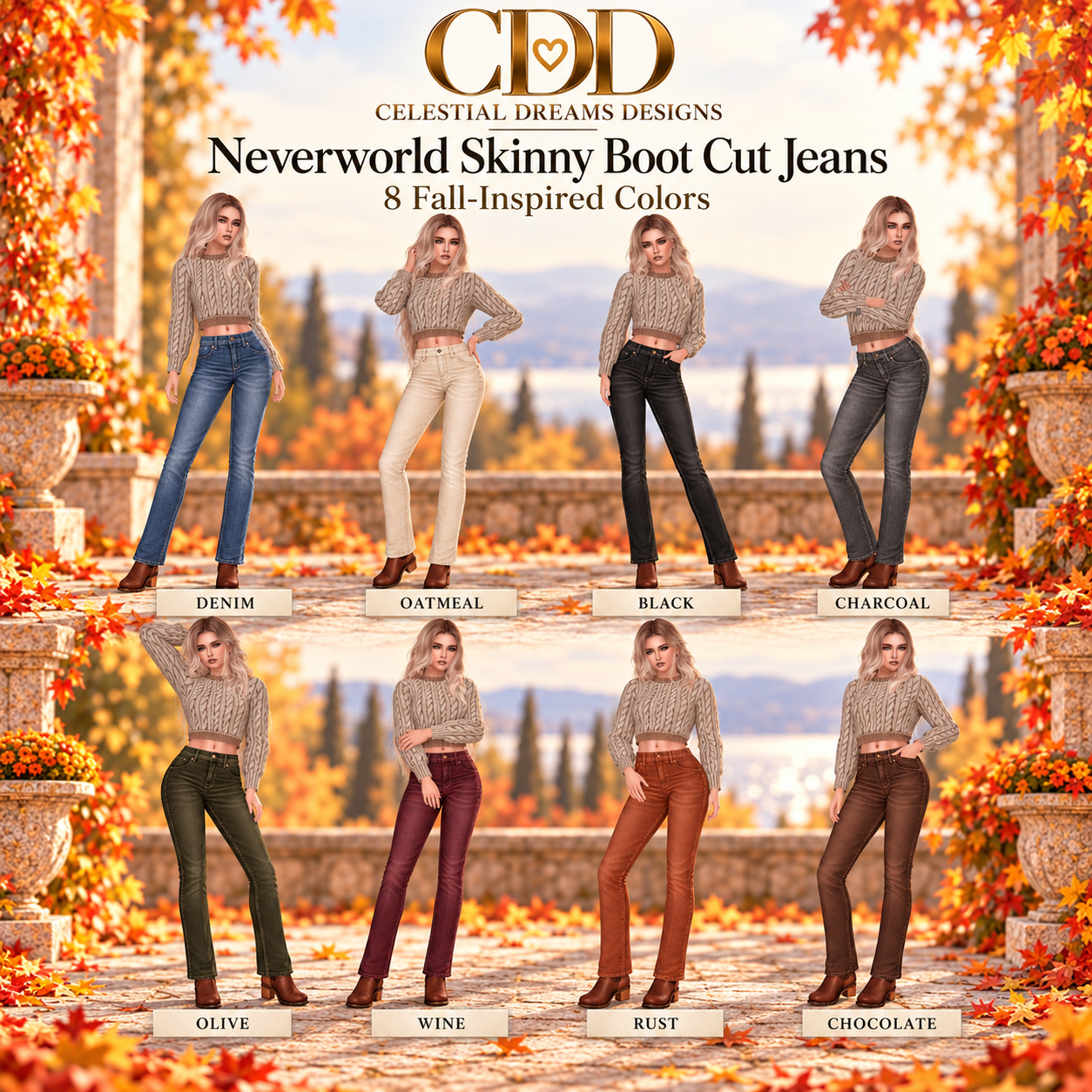 Neverworld CDD Boot Cut Jeans - Image 2
