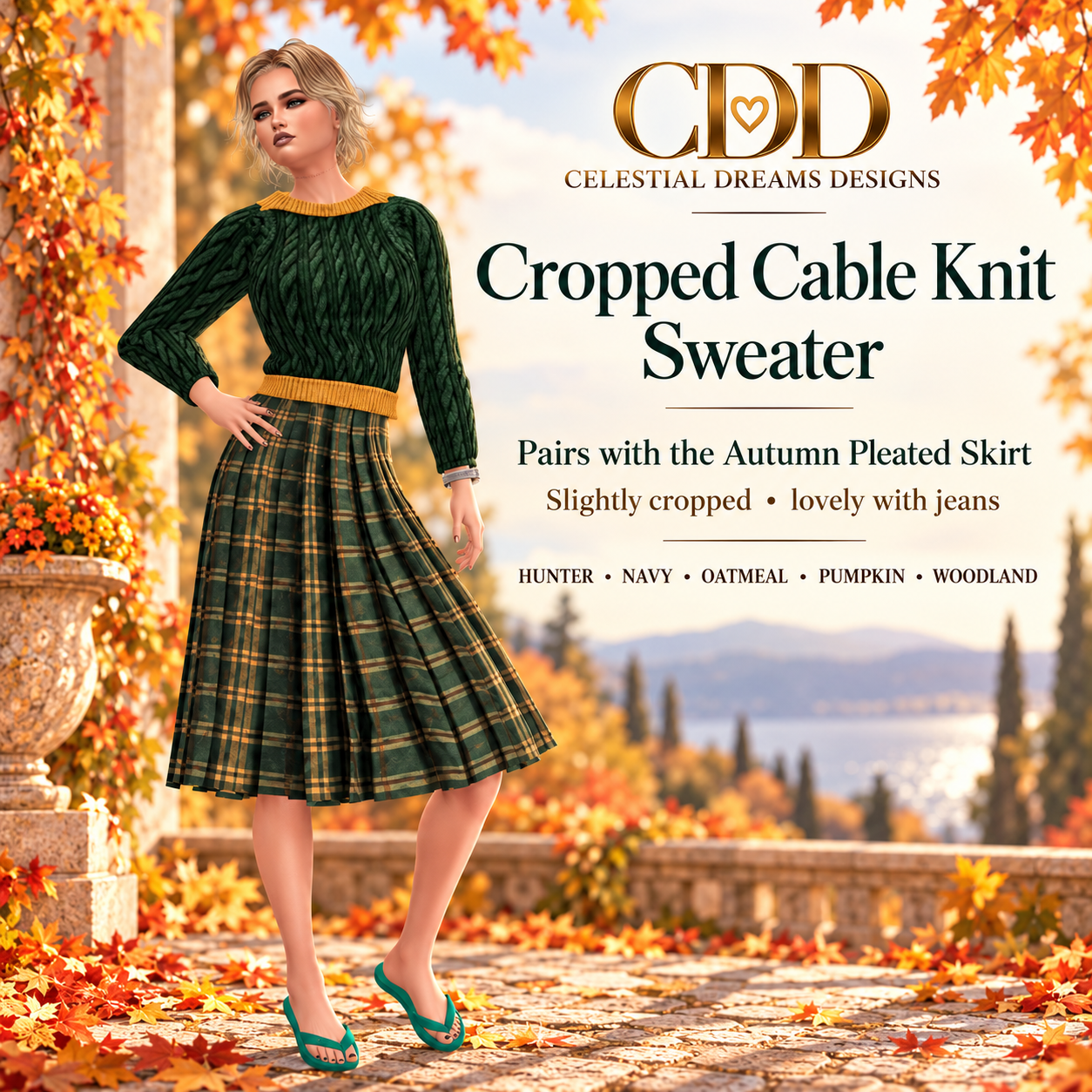 NEVERWORLD CDD Autumn Sweater - Image 2