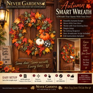 Never Gardens Smart Door Wreath Kit