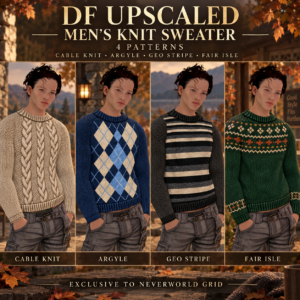 Neveworld DF Upscaled Knit Male Sweater
