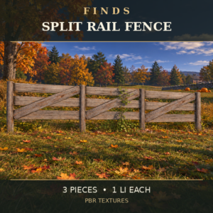 log fence post