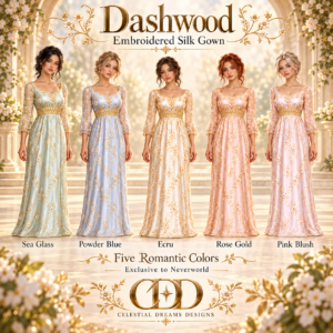 CDD Dashwood Satin Gown 5 Colors
