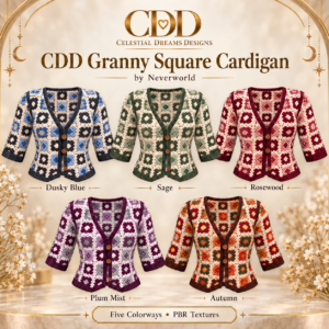 Neverworld CDD Granny Squares Cardigan