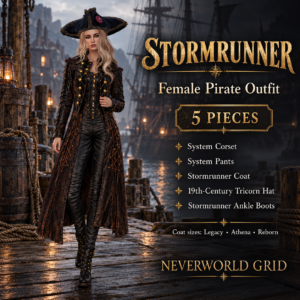 Stormrunner Female Pirate Outfit