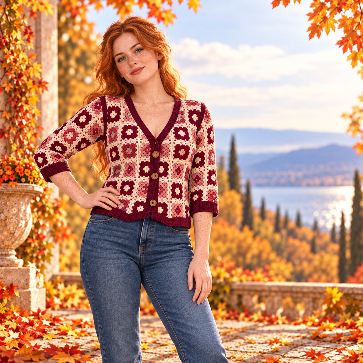 Neverworld CDD Granny Squares Cardigan - Image 2