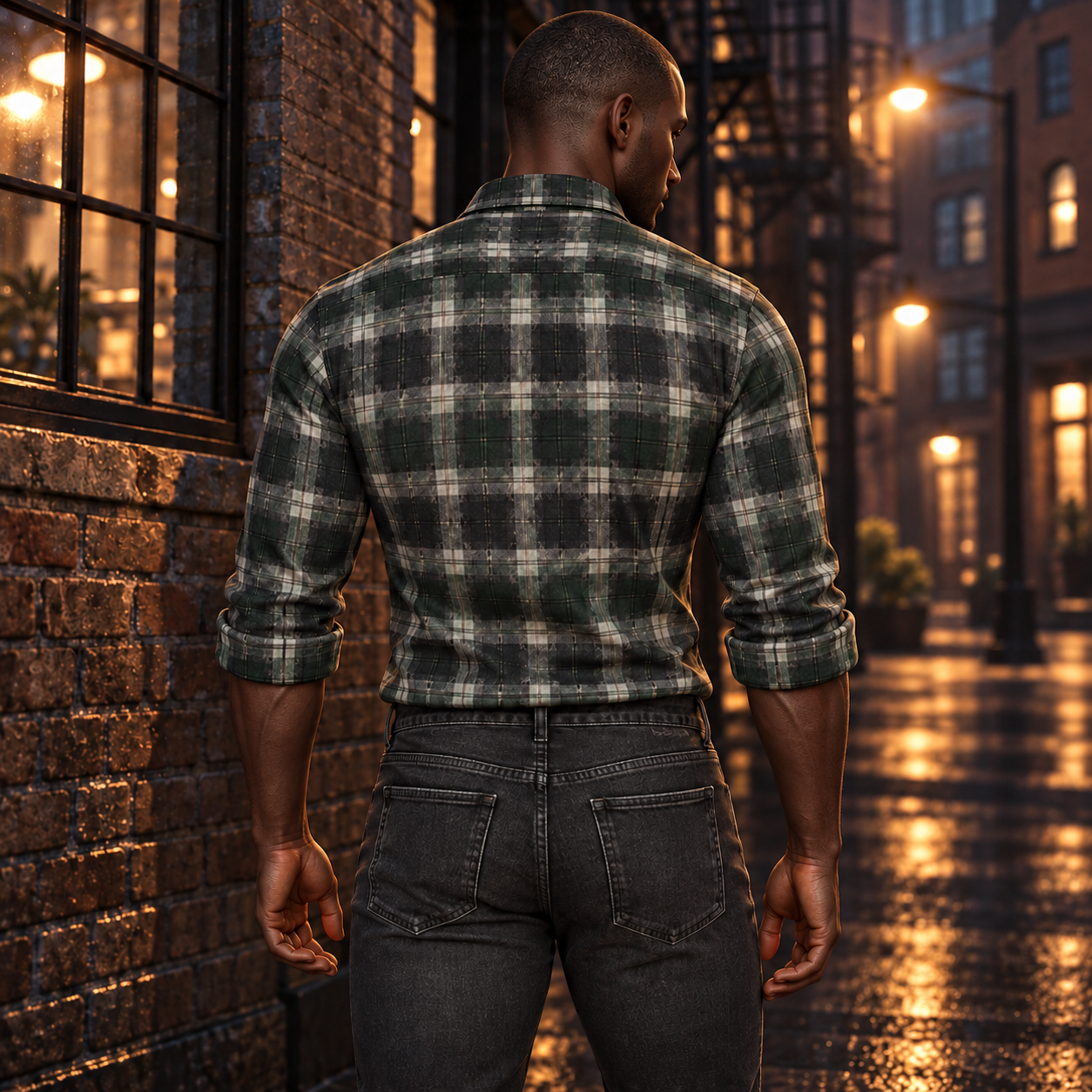 NEVERWORLD Solido Gianni Flannel Shirts - Image 2